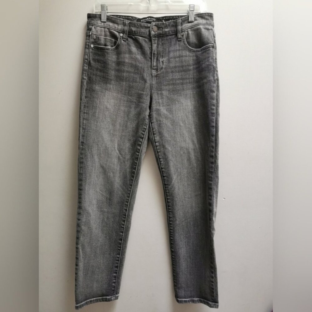 Liverpool Los Angeles The Girlfriend Gray Jeans size 28 Great pre worn condition
